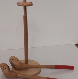 Salt and Pepper Shakers Made of Wood